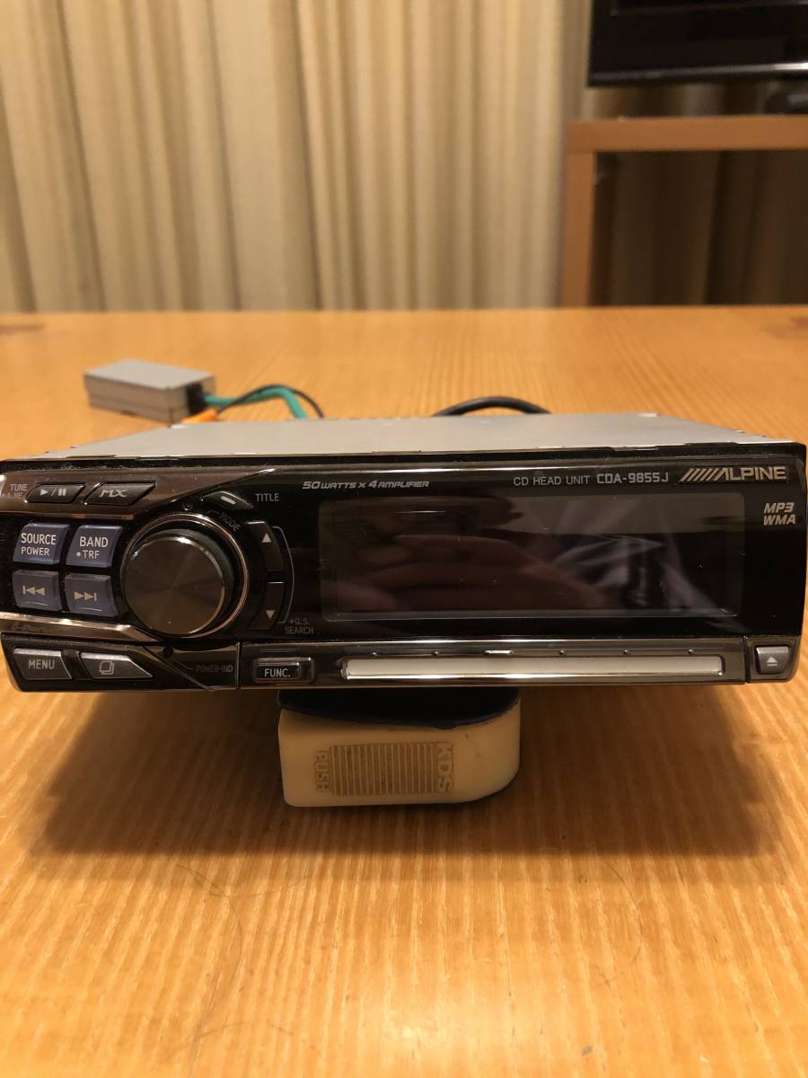 アルパイン CDA-9855J CDヘッドユニット ALPINE CDA-9855J | ヘッド