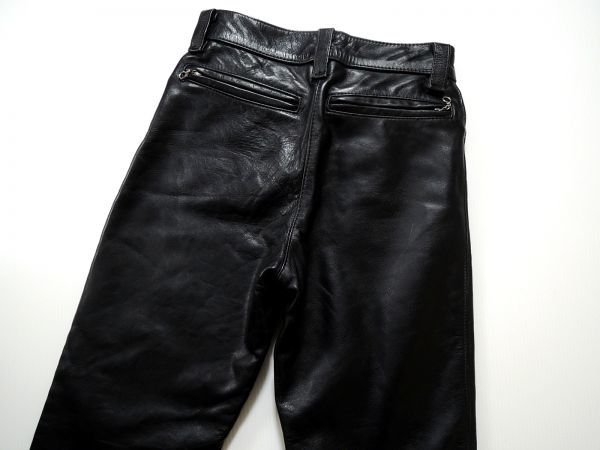 【超激得，2025】 USA製 VANSON バンソン レザーパンツ ZIPポケット 30 ブラック 重厚 本革 アメリカ製 TALONジッパー(ボトムス)｜売買されたオークション情報、yahooの商品情報をアーカイブ公開 - オークファン 男性用