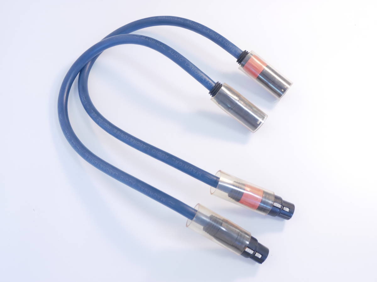 貴重』MADRIGAL AUDIO LABORATORIES XLRケーブル ペア 55cm マドリガル