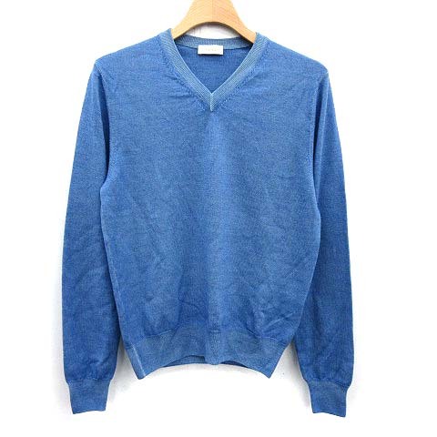 クルチアーニ cruciani ニット セーター Vネック 長袖 ウール 44 S