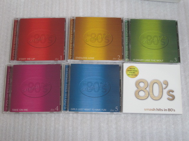 Smash Hits In 80 S 5枚組cd Box 80年代洋楽ヒット コレクション オムニバス 売買されたオークション情報 Yahooの商品情報をアーカイブ公開 オークファン Aucfan Com