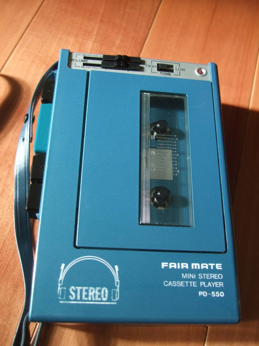 ☆ 珍品？ FAIR MATE PD-550 フェアメイト カセットプレーヤー 【公式