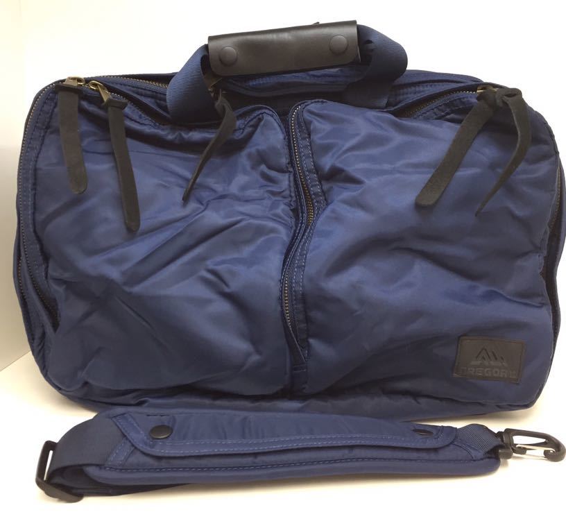 GREGORY グレゴリー 3WAY リュック バックパック カバン ネイビー 紺色 