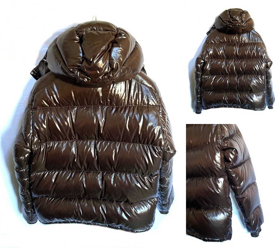 極美品 国内正規 MONCLER モンクレール K2 MAYA シャイニー ダーク 