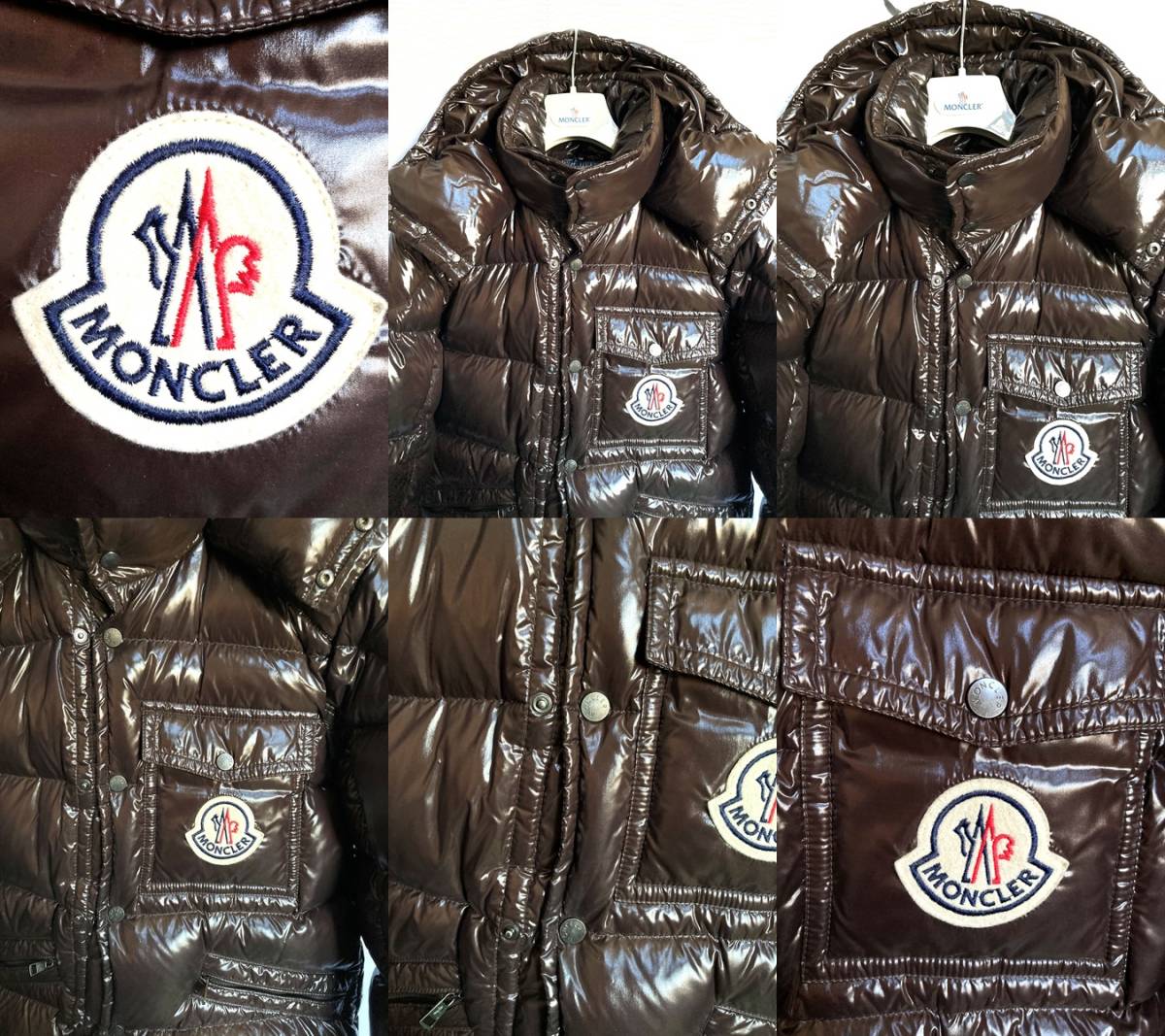 極美品 国内正規 MONCLER モンクレール K2 MAYA シャイニー ダーク 