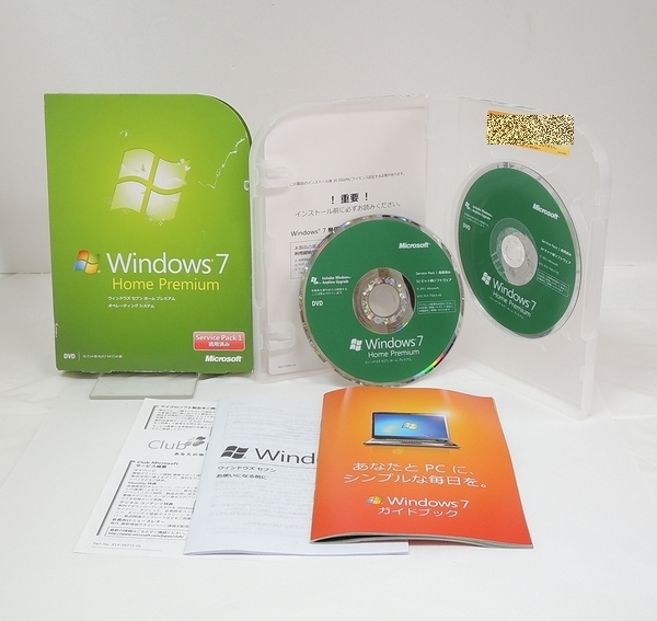 新品未開封Windows7　Premium　sp1 32bitOEM版 製品版 Windows 7 Home Premium SP1 (32bit/64bit) Microsoft 正規品