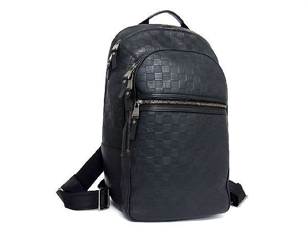 1円□極美品□ LOUIS VUITTON ルイヴィトン N41330 ミカエル ダミエ