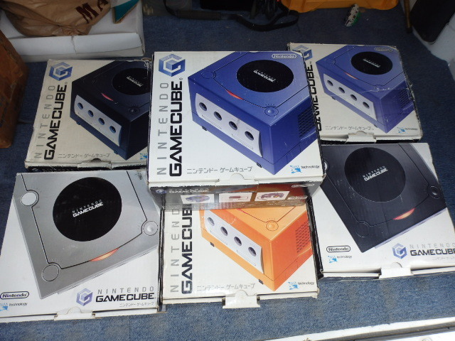 F4226/GC/ゲームキューブ/本体/箱付き/まとめて大量セット/7台/nintendo/ニンテンドウ/任天堂/中古