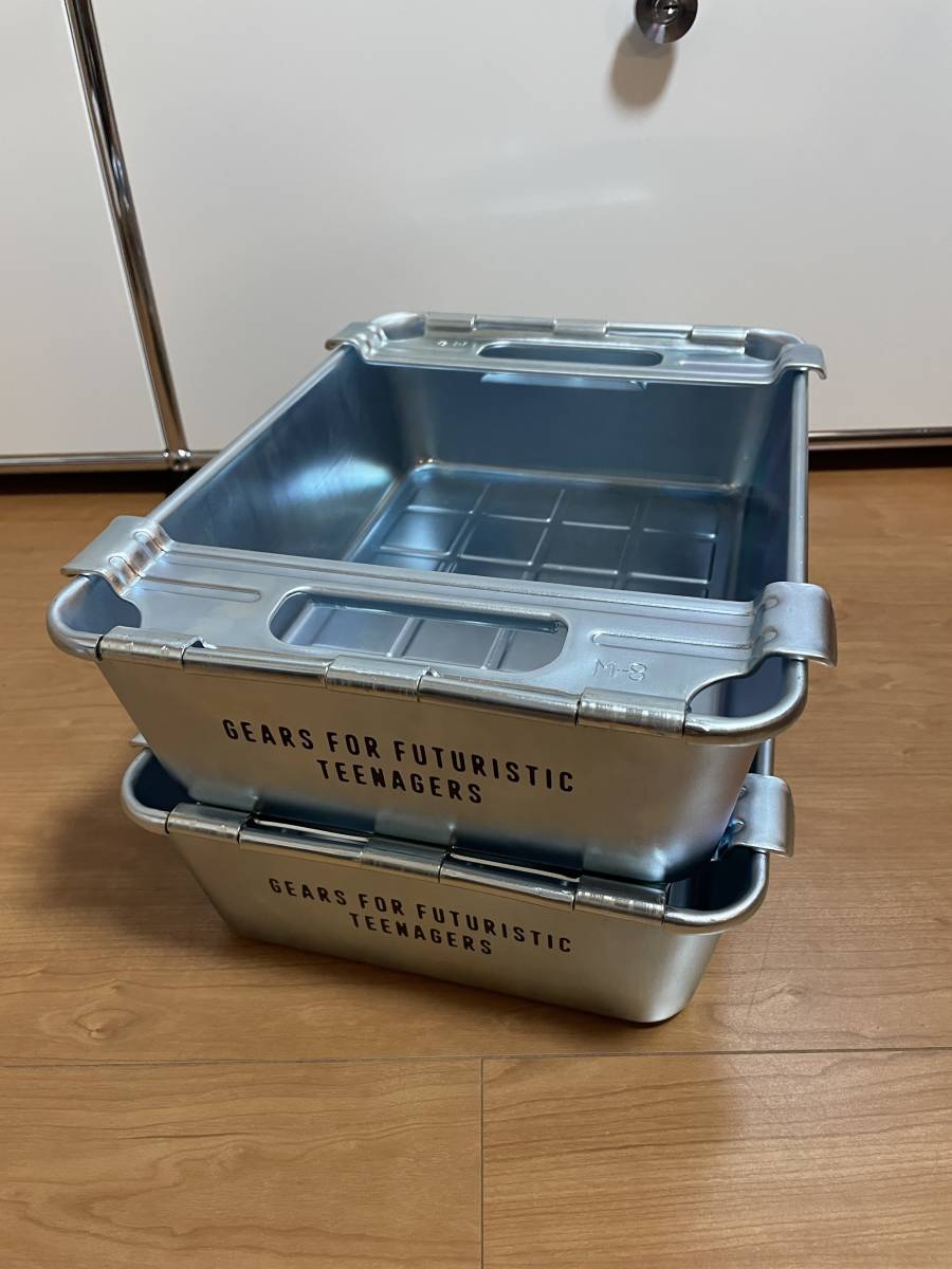STEEL STACKING BOX HUMAN MADE 2個セット スチール HUMANMADE 2個