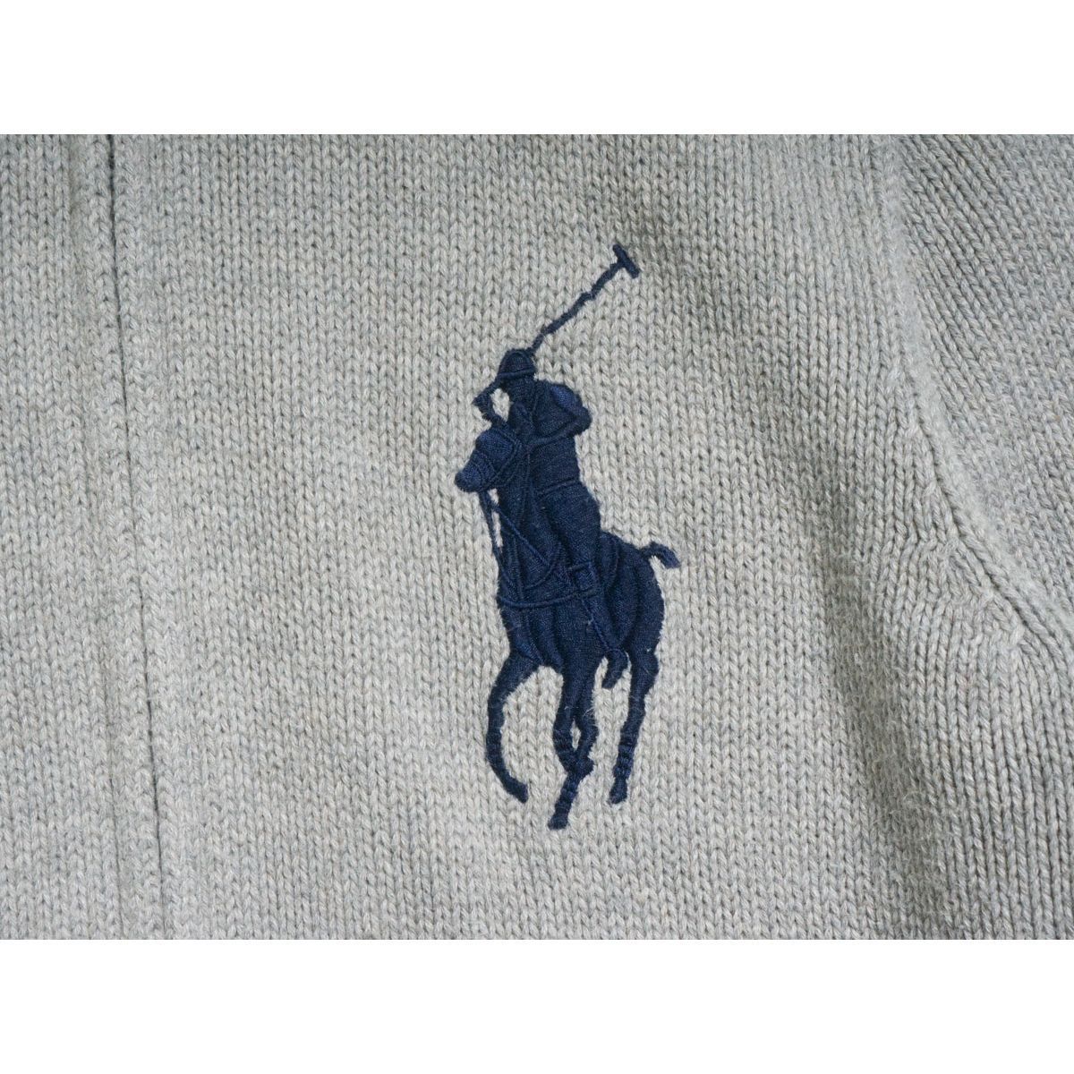 POLO RALPH LAUREN ポロラルフローレン ジップアップニットパーカー L 