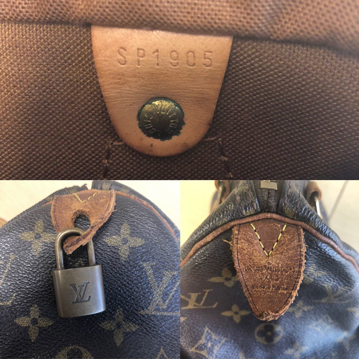 LOUIS VUITTON PARIS ルイ・ヴィトン シリアルNo.SP1905 モノグラム 