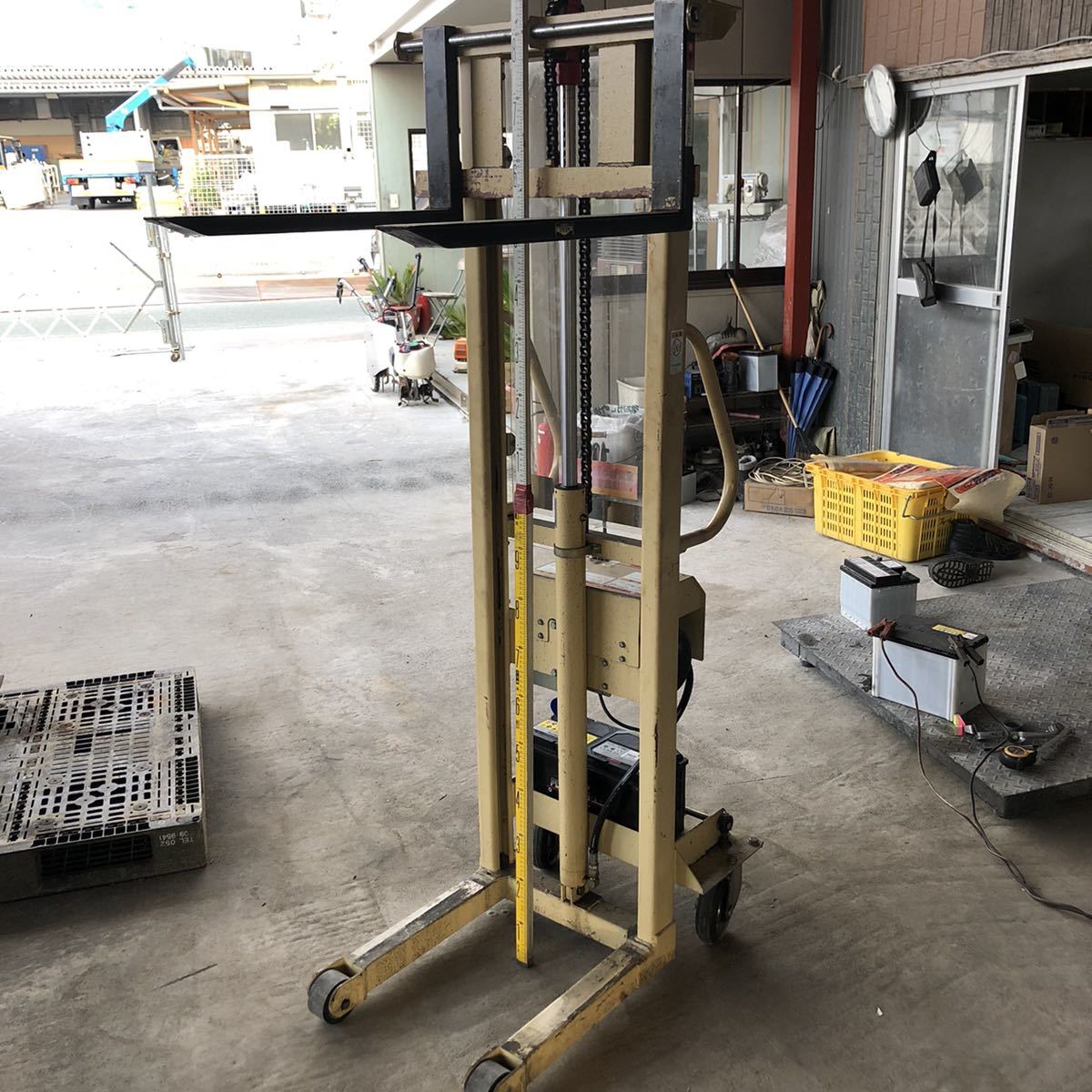 ハンドリフト MAX。CAP。350kg ELDA エルダ　KANTOH (動作品)