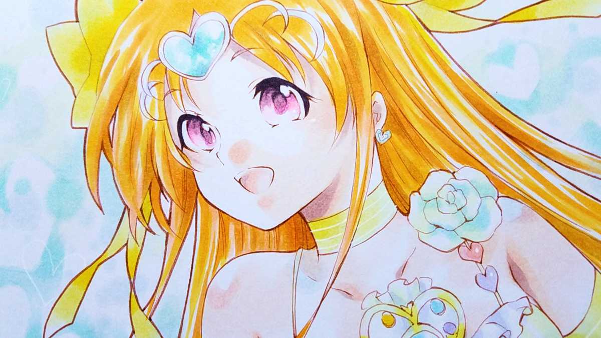同人手描きスイートプリキュアイラスト キュアミューズ ベビードール 色紙 手描きイラスト 売買されたオークション情報 Yahooの商品情報をアーカイブ公開 オークファン Aucfan Com