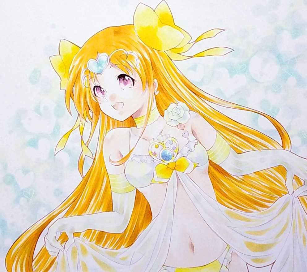 同人手描きスイートプリキュアイラスト キュアミューズ ベビードール 色紙 手描きイラスト 売買されたオークション情報 Yahooの商品情報をアーカイブ公開 オークファン Aucfan Com