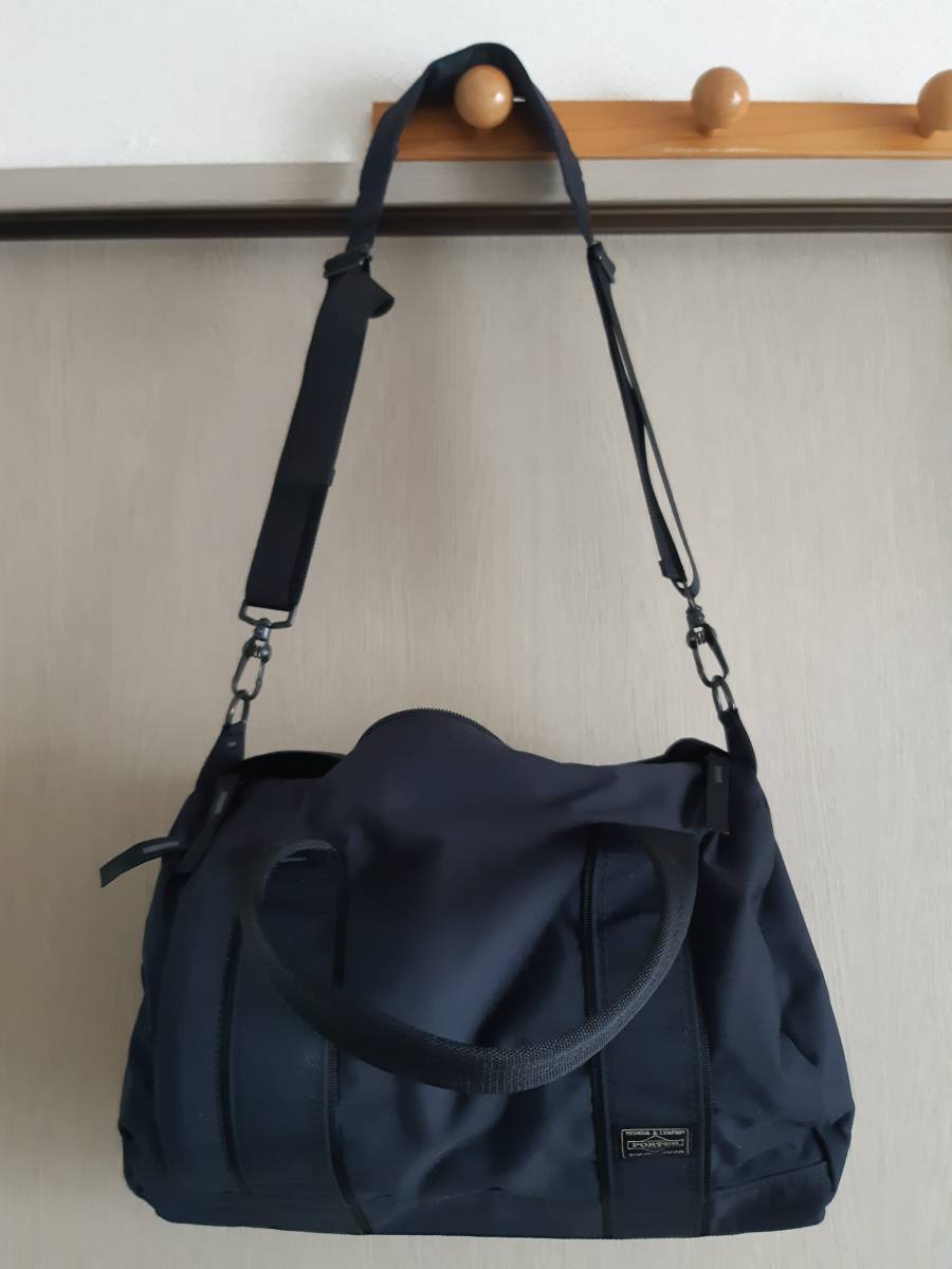 美品☆PORTERポーター☆ショルダーバッグトートバッグ☆レア筒型廃版