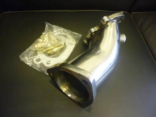 180SX s13 S15 S14 シルビア SR20DET 大型78ｍｍ タービンアウトレットパイプ フロントパイプ CA18は取り付け出来ません。 ブーストアップ_1