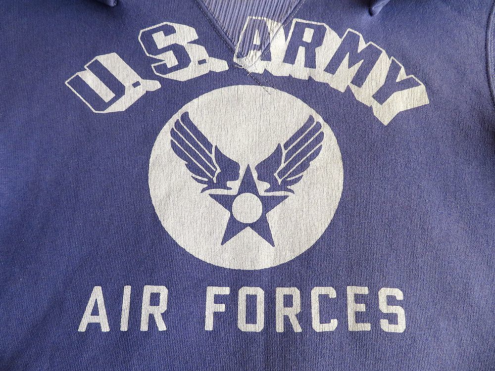 TOYS McCOY US.ARMY AIR FORCES 両V スウェット S 【公式通販】 TOYS