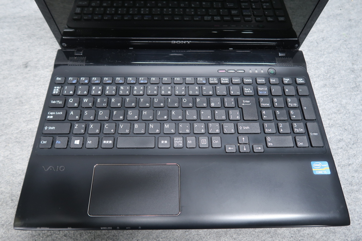 SONY VAIO SVE15125CJB Core i5-3210M 2.5GHz 4GB ブルーレイ ノート 