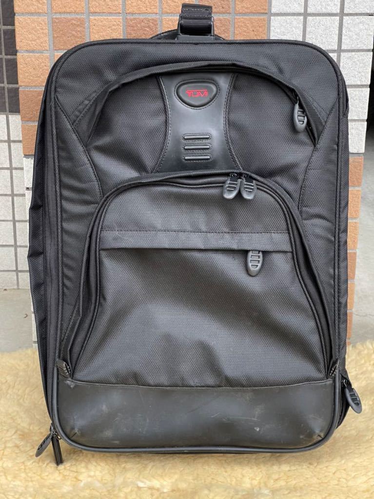 取扱説明書付き / バッグ付き / 美品 TUMI トゥミ『572C』3WAY 二輪 キャリーバッグ キャリーケース