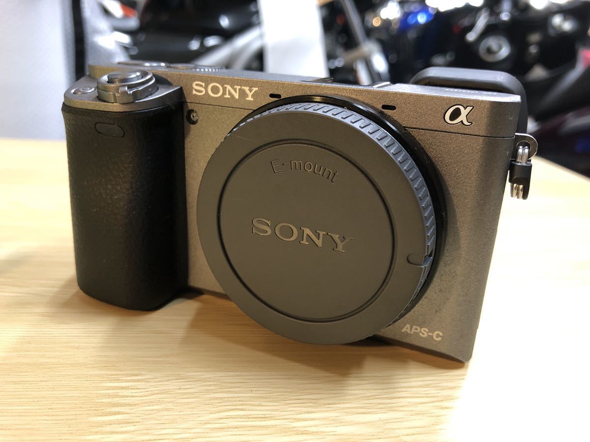 美品】SONY α6000 ボディ 希少ガンメタ α6000 ボディ ILCE-6000
