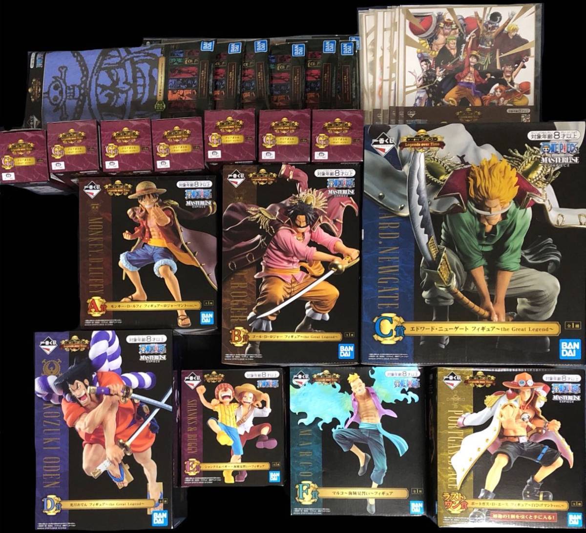 一番くじ ワンピース Legends over Time ラストワン賞 A賞 B賞 C賞 D賞 