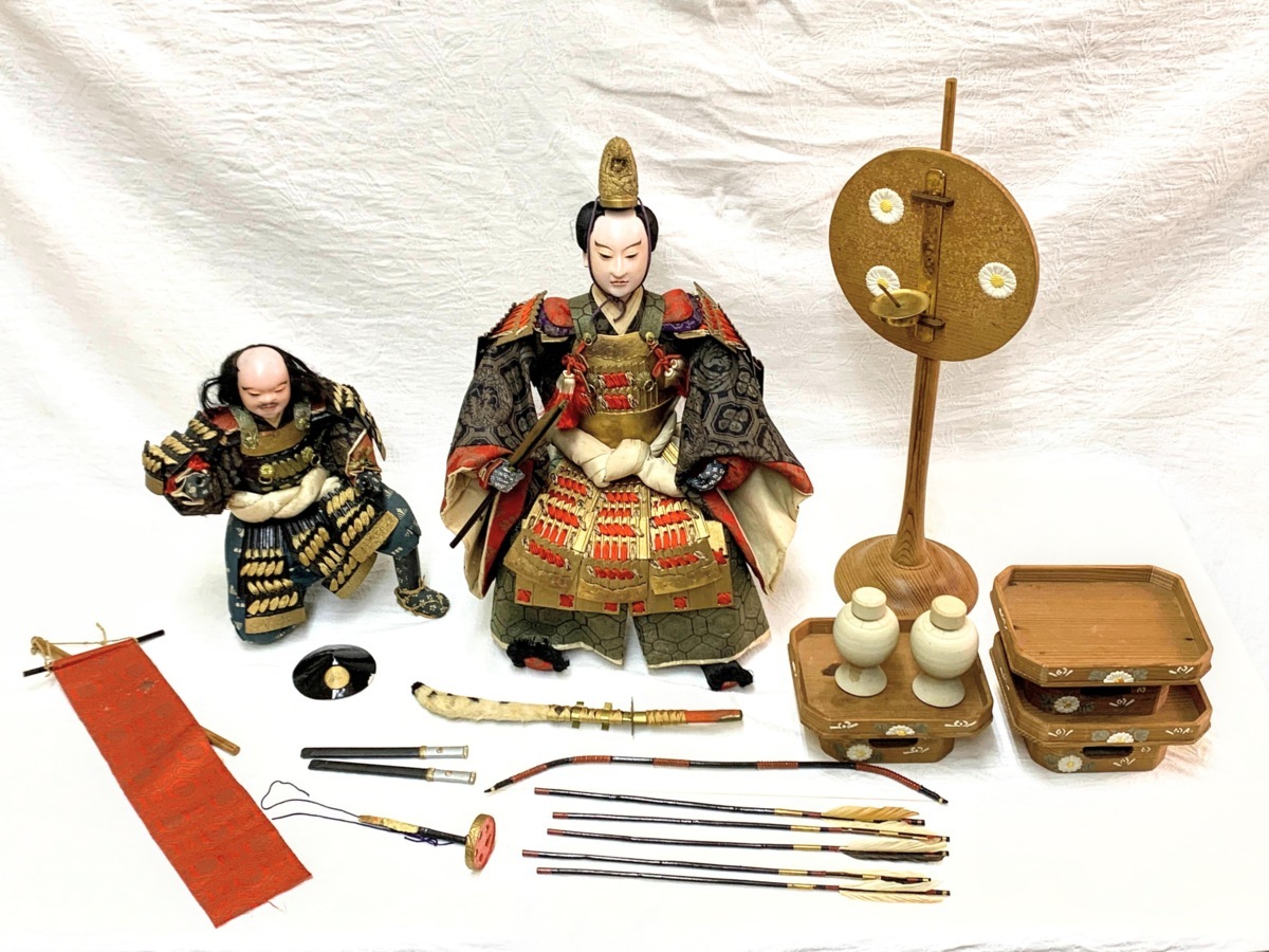5月節句大将 定番，限定SALE 7402/五月人形 大将人形 武者人形 大将飾り 端午の節句