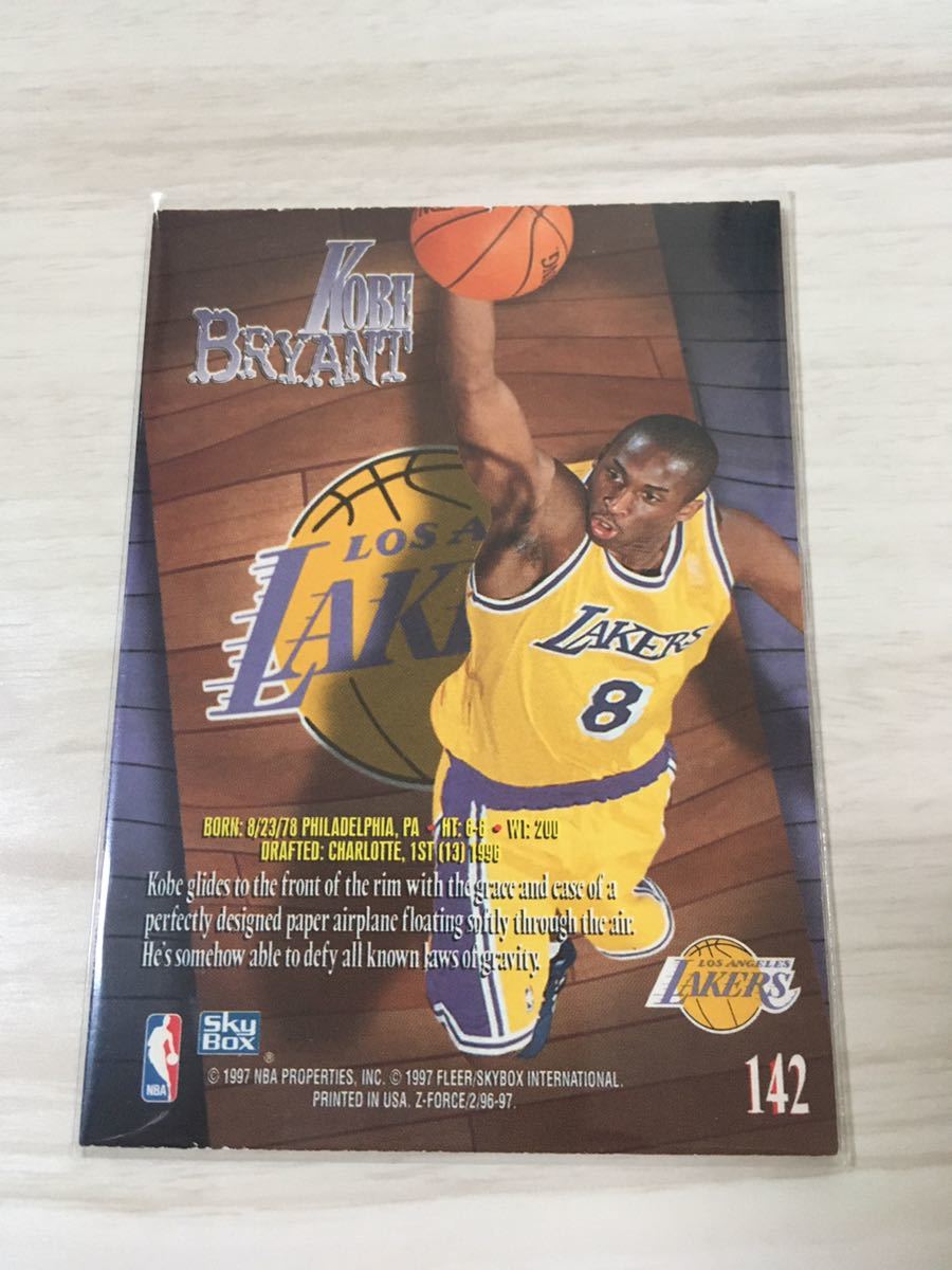 1996-97 z-force kobe bryant コービー ブライアント 96-97 1996