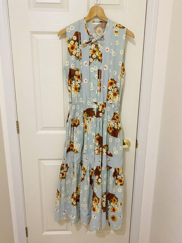 ピンクハウス 向日葵花籠 ロングワンピース ワンピース ロング 売買されたオークション情報 Yahooの商品情報をアーカイブ公開 オークファン Aucfan Com