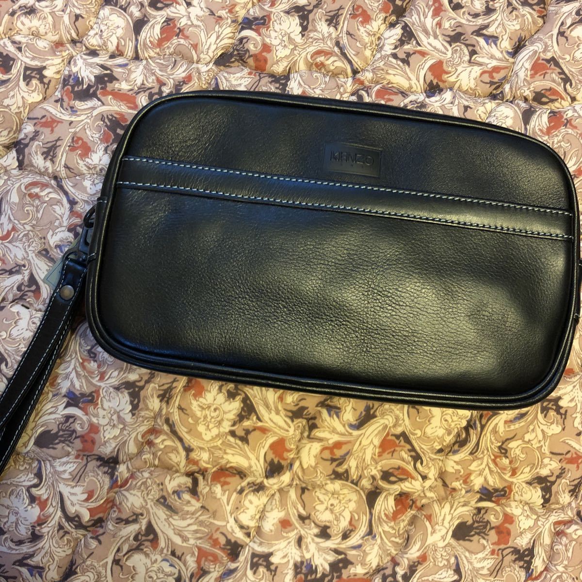 KENZO ケンゾー　牛革セカンドバック未使用