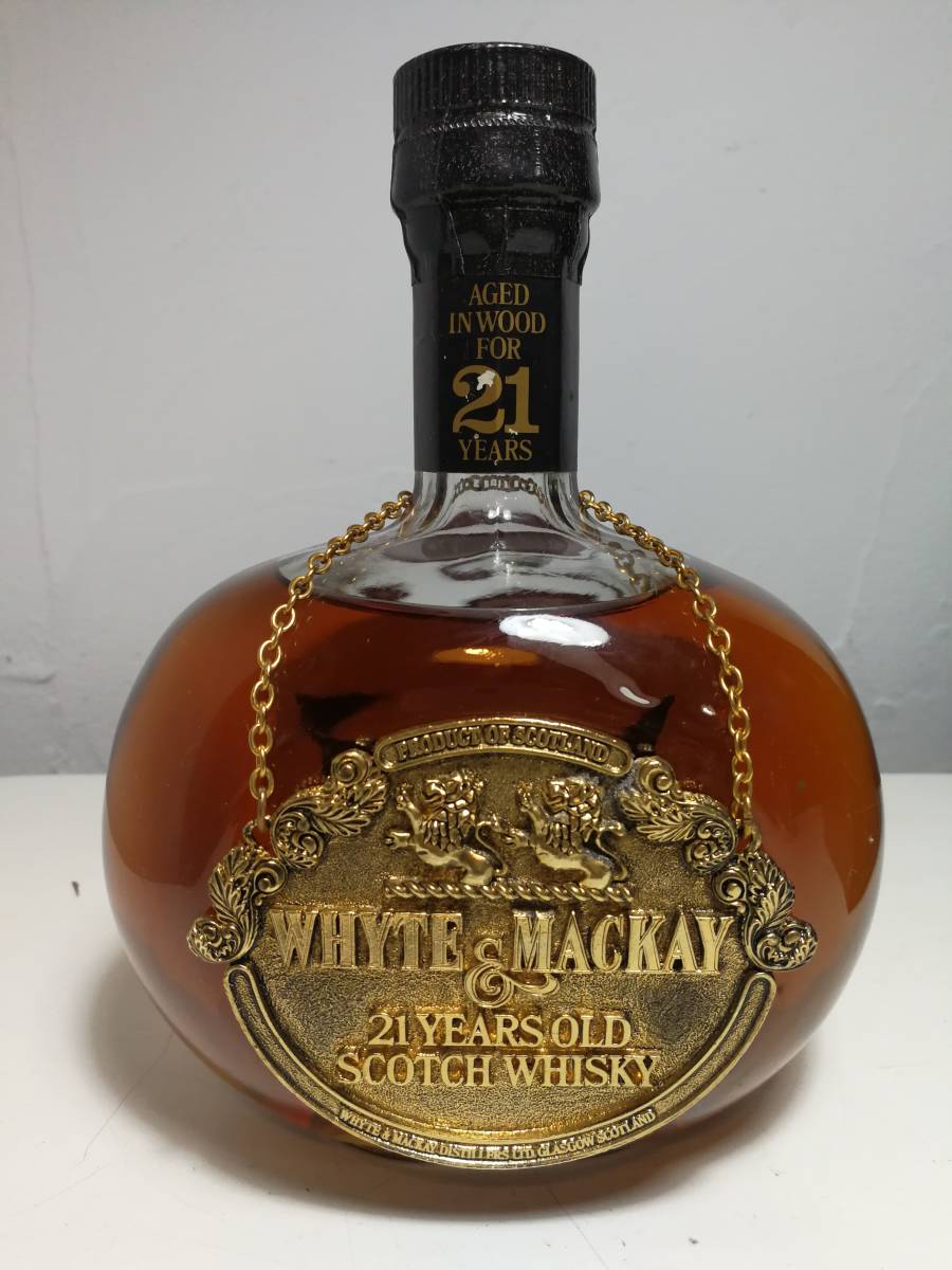 S8-19 未開栓 WHYTE ＆ MACKAY 21YEARS OLD ホワイト＆マッカイ 21年