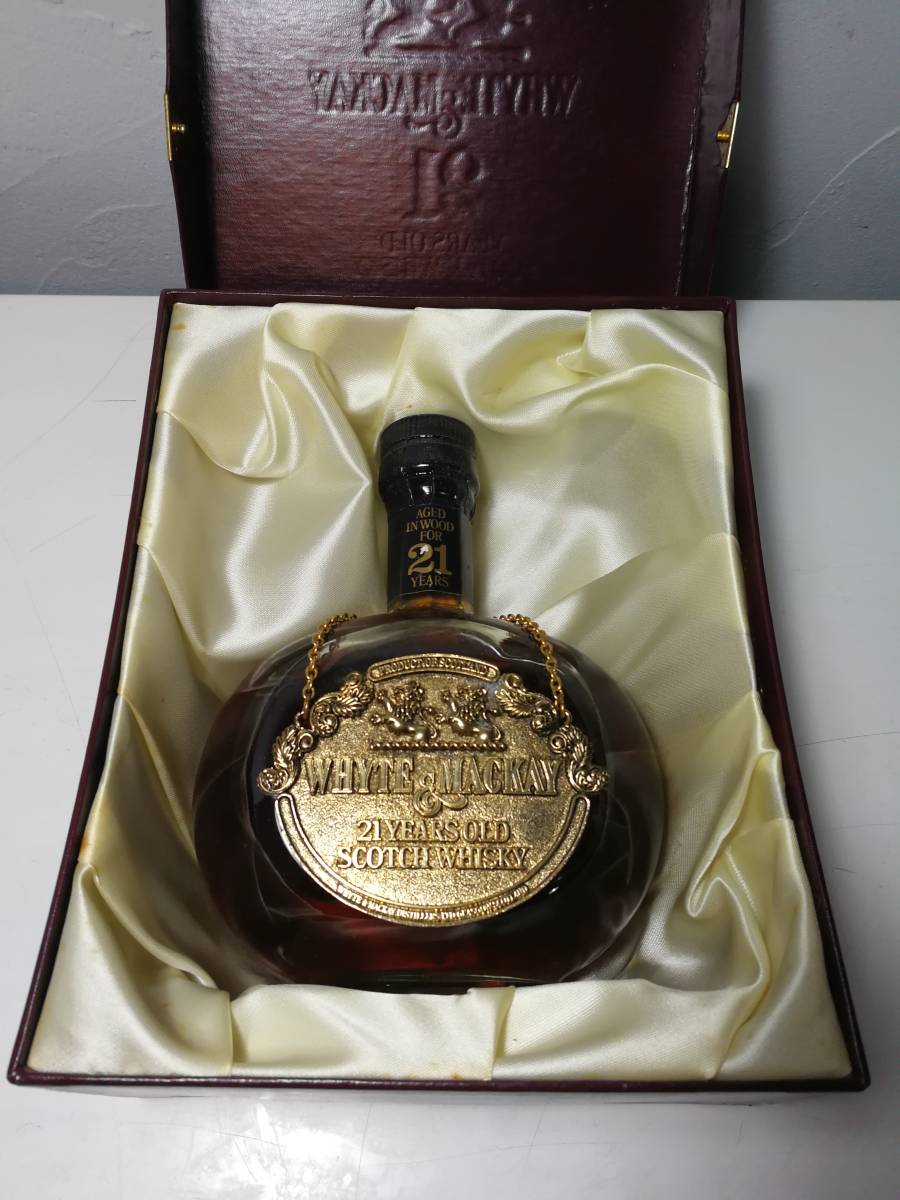 S8-19 未開栓 WHYTE ＆ MACKAY 21YEARS OLD ホワイト＆マッカイ 21年