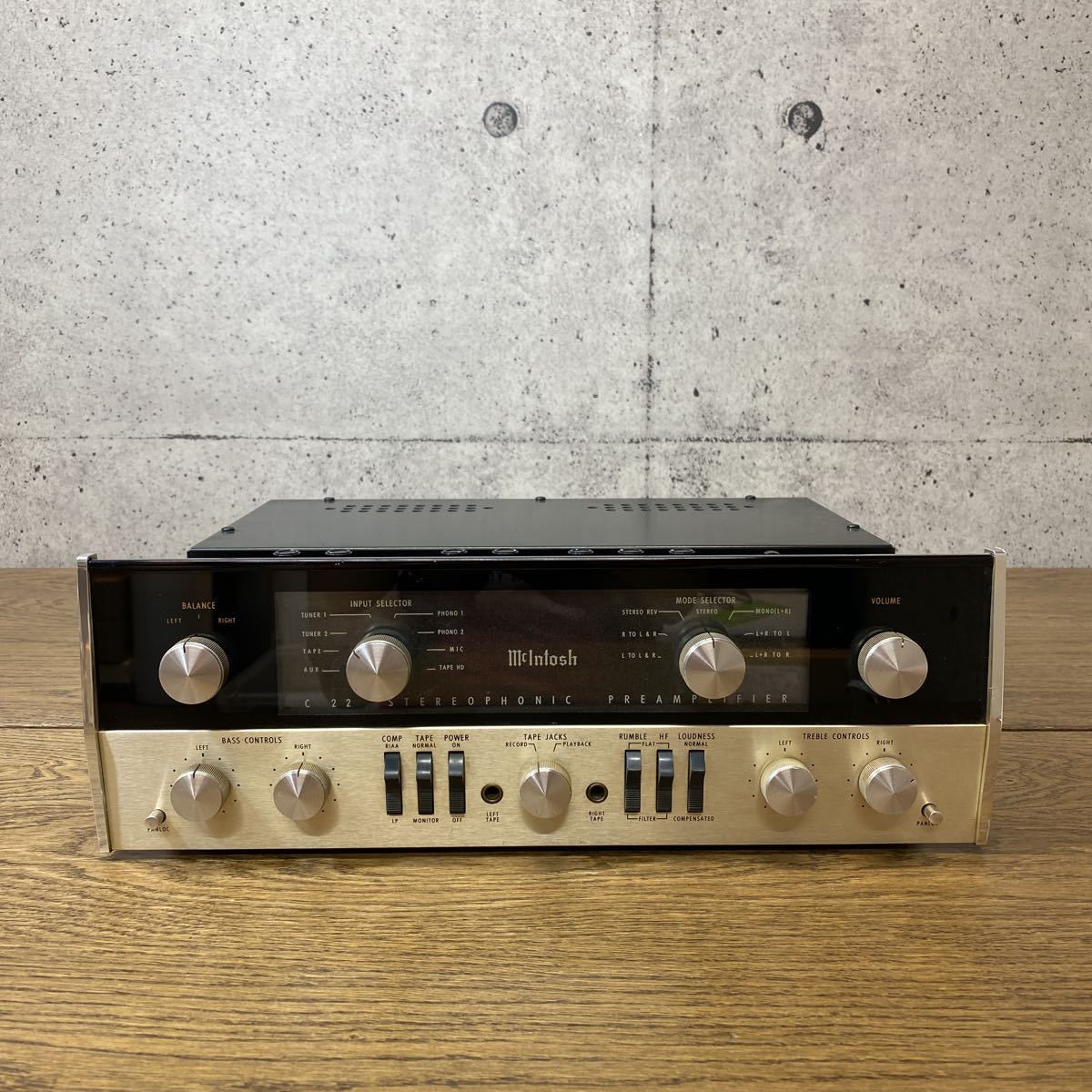 McIntosh C22 - マッキントッシュ プリアンプ Preamplifier Tube Mk 2