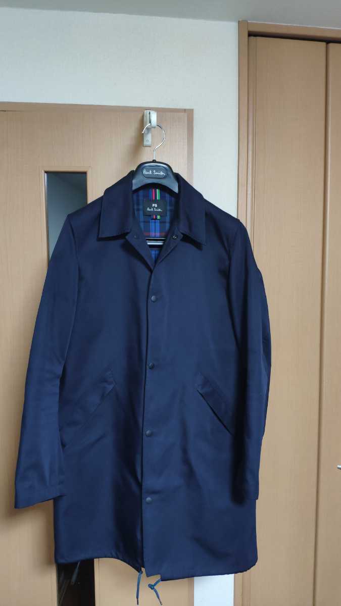 PS PaulSmith（ポールスミス） 秋春用ネイビーステンカラーコート