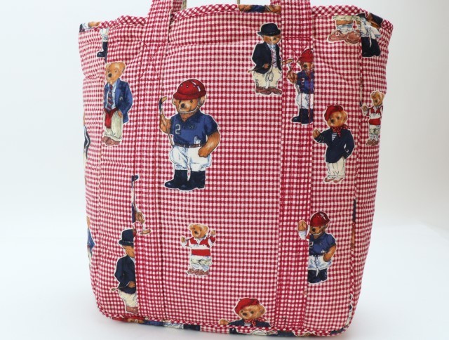 Q232 ラルフローレン トートバッグ ポロベア RALPH LAUREN