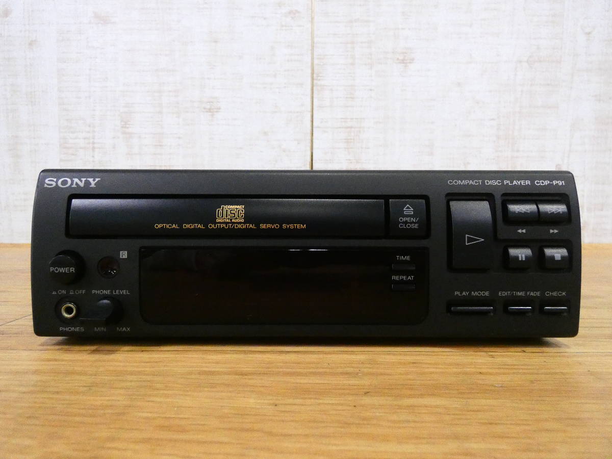 SONY ソニー CDプレーヤー CDP-P91 音響機器 オーディオ @80 (03)