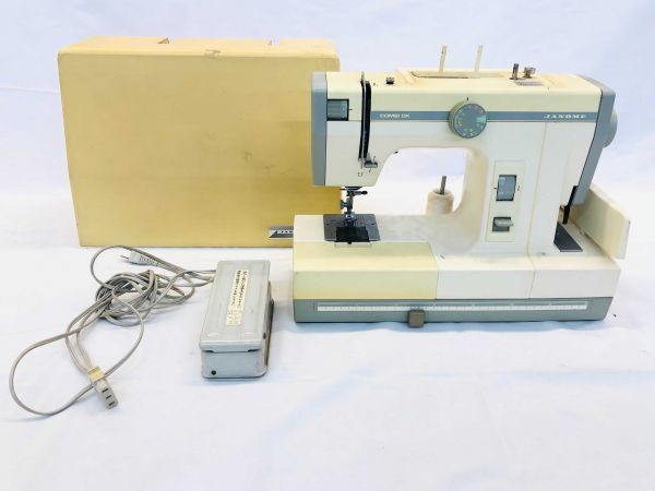 ★希少★JANOME ジャノメ ミシン COMBI DX コンビデラックス MODEL2000 コンビネーションミシン　KSHS0328-13
