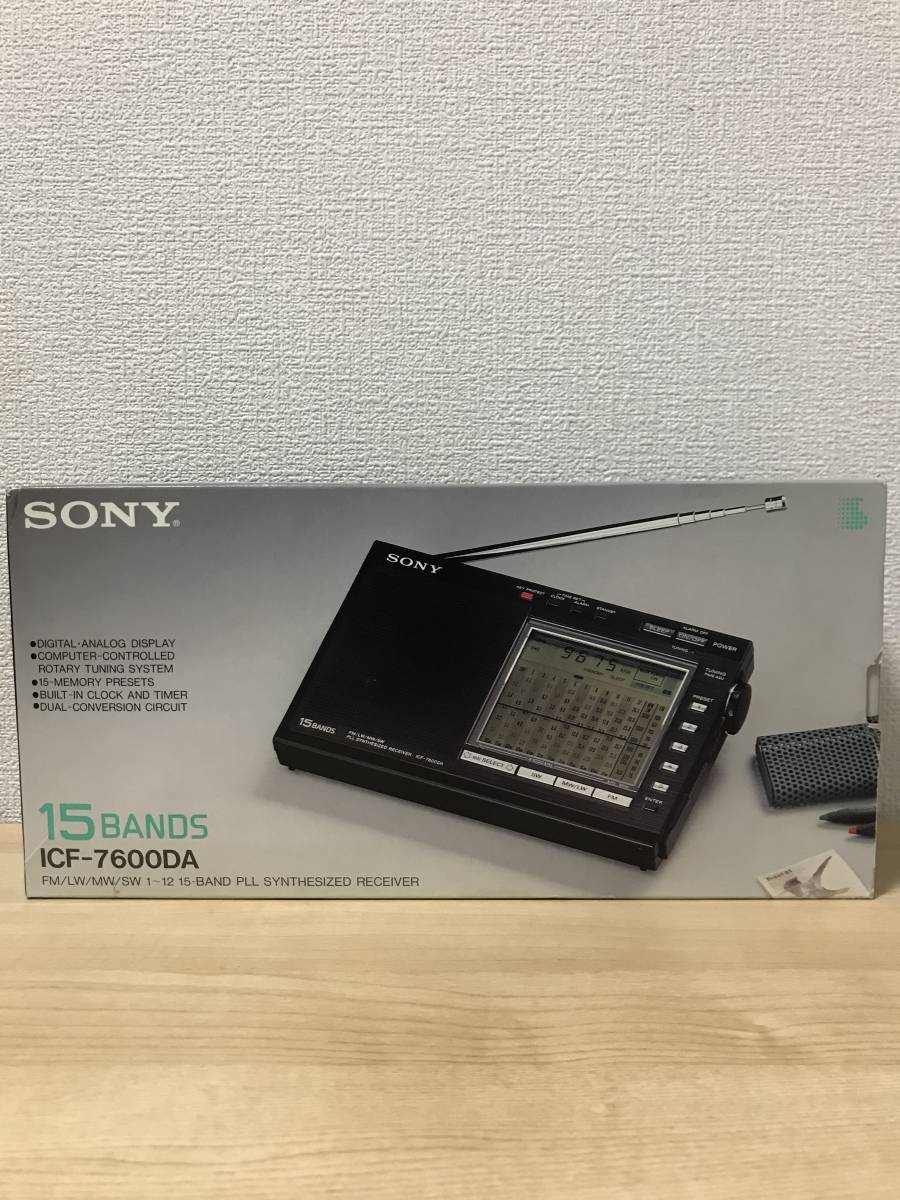 SONY ICF-7600DA ジャンク品12 SONY 15BANDS ICF-7600DA SONY ICF-7600DA ジャンク品12 The [ICF