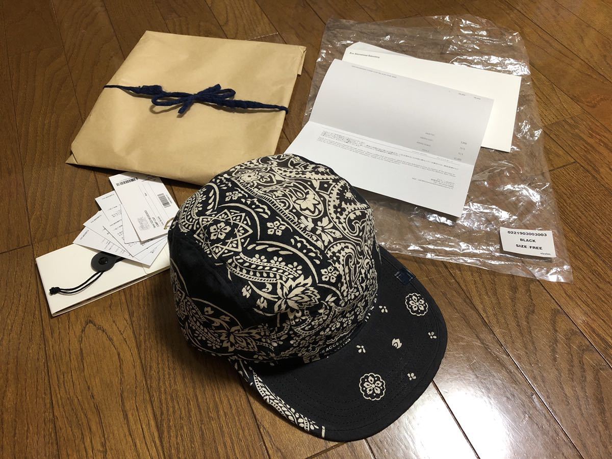 超希少 新品未使用 21ss visvim ICT CAMP CAP BANDANA ビズビム JOURNEYMAN satchel kofu fishtail kerchief iris brigadier veterans 泥 