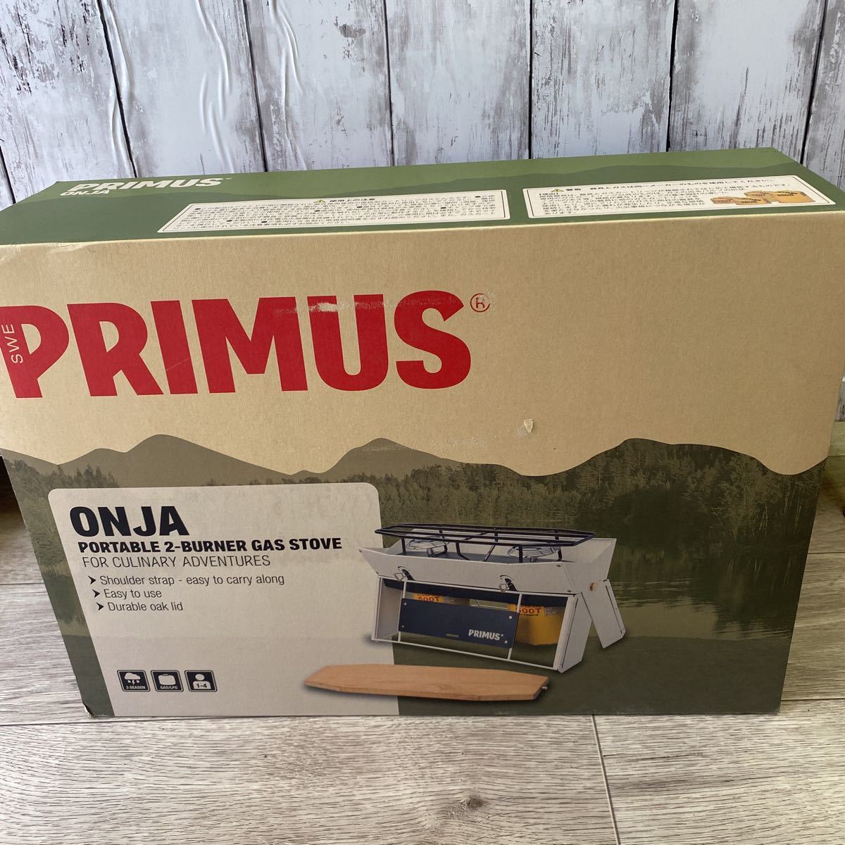 送料込み◆新品◆ PRIMUS プリムス P-COJ オンジャ ツーバーナー　BBQコンロ