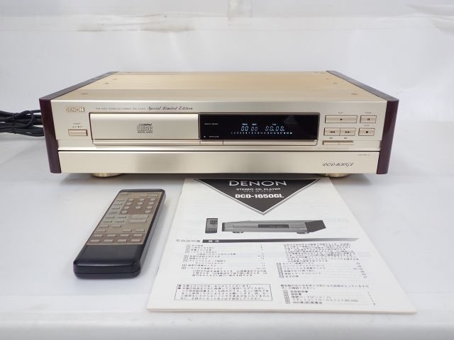 DENON デノン/デンオン DCD-1650GL CDプレーヤー リモコン/説明書付 ∴ 603E8-3
