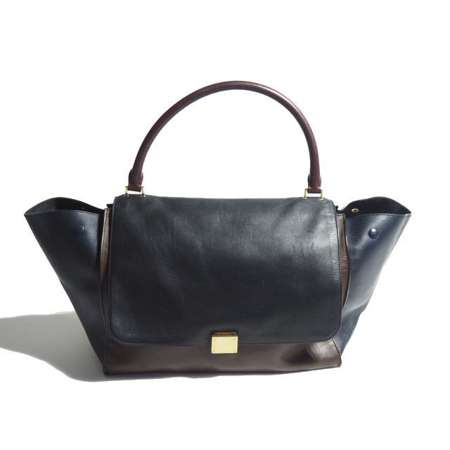 トラペーズ CELINE セリーヌ ショルダーバッグ レッド CELINEセリーヌ