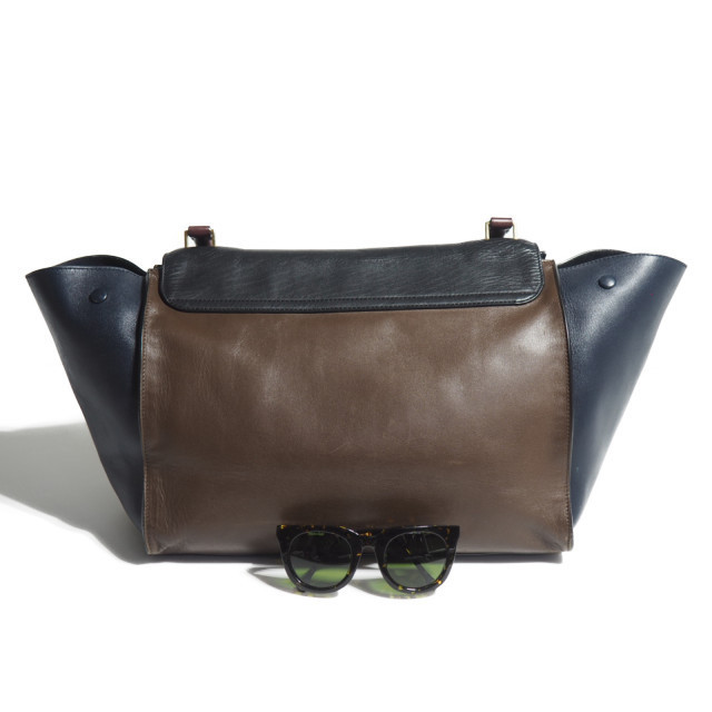 トラペーズ CELINE セリーヌ ショルダーバッグ レッド CELINEセリーヌ