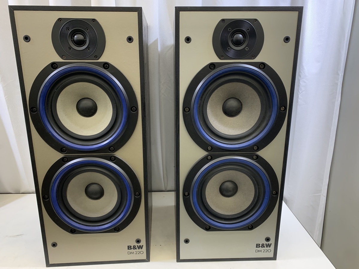 □中古☆B＆W DM220 ペア スピーカー【2個口発送】 【公式通販】