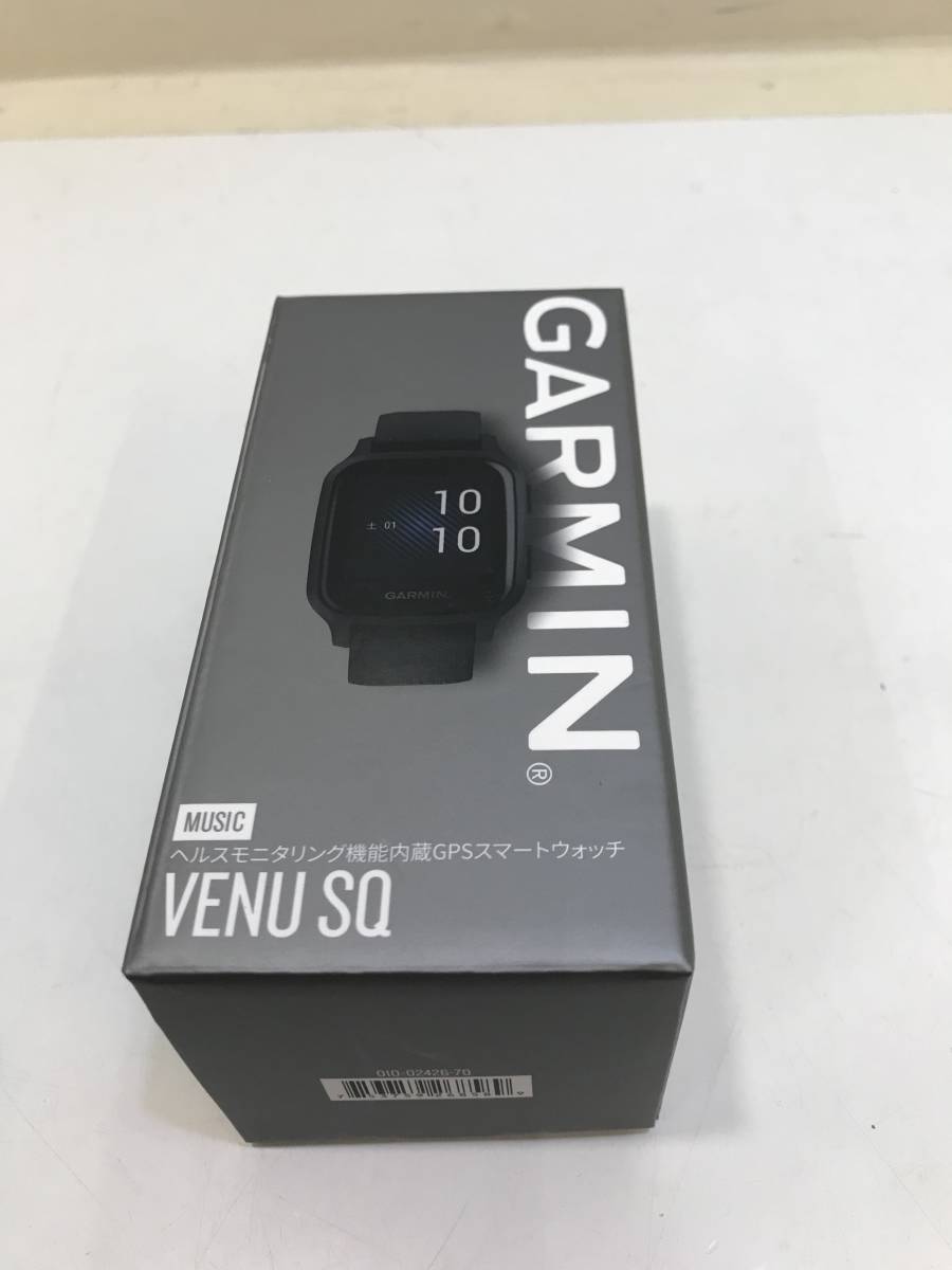 未使用 GARMIN ガーミン VENU SQ MUSIC スマートウォッチ