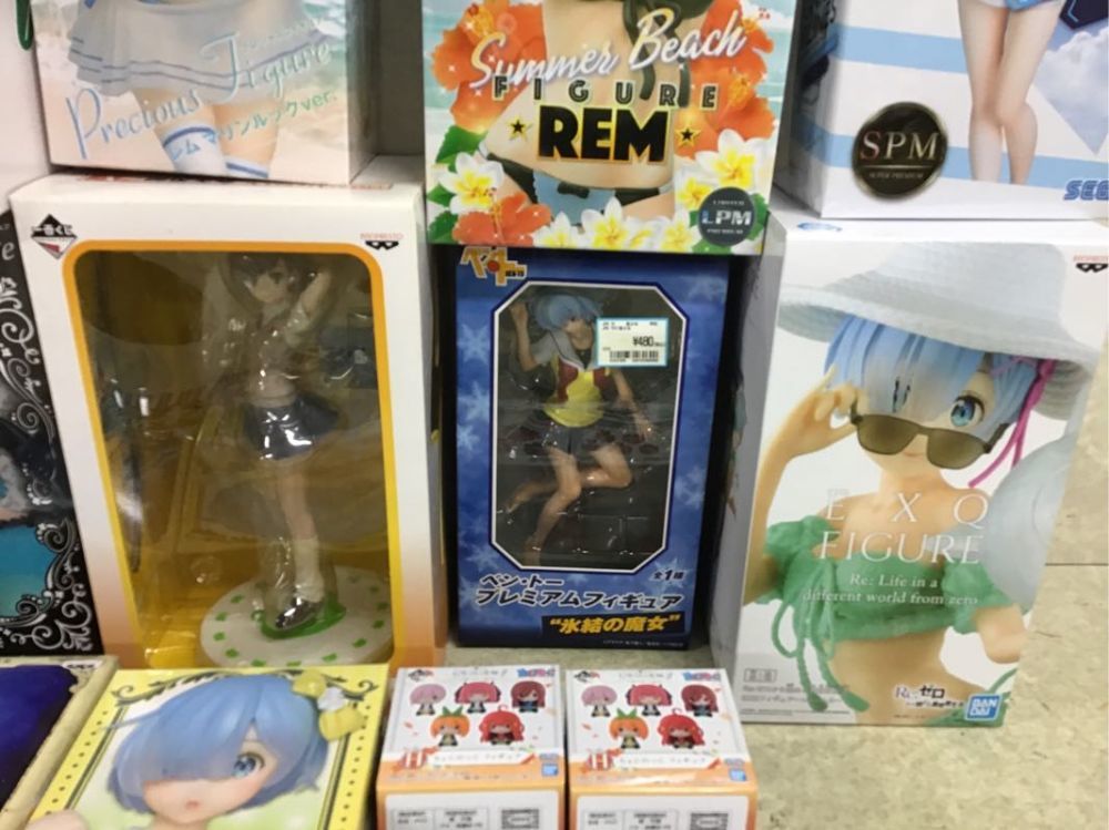 同梱不可 ジャンク 1円〜 一番くじフィギュア等 訳あり Re:ゼロ