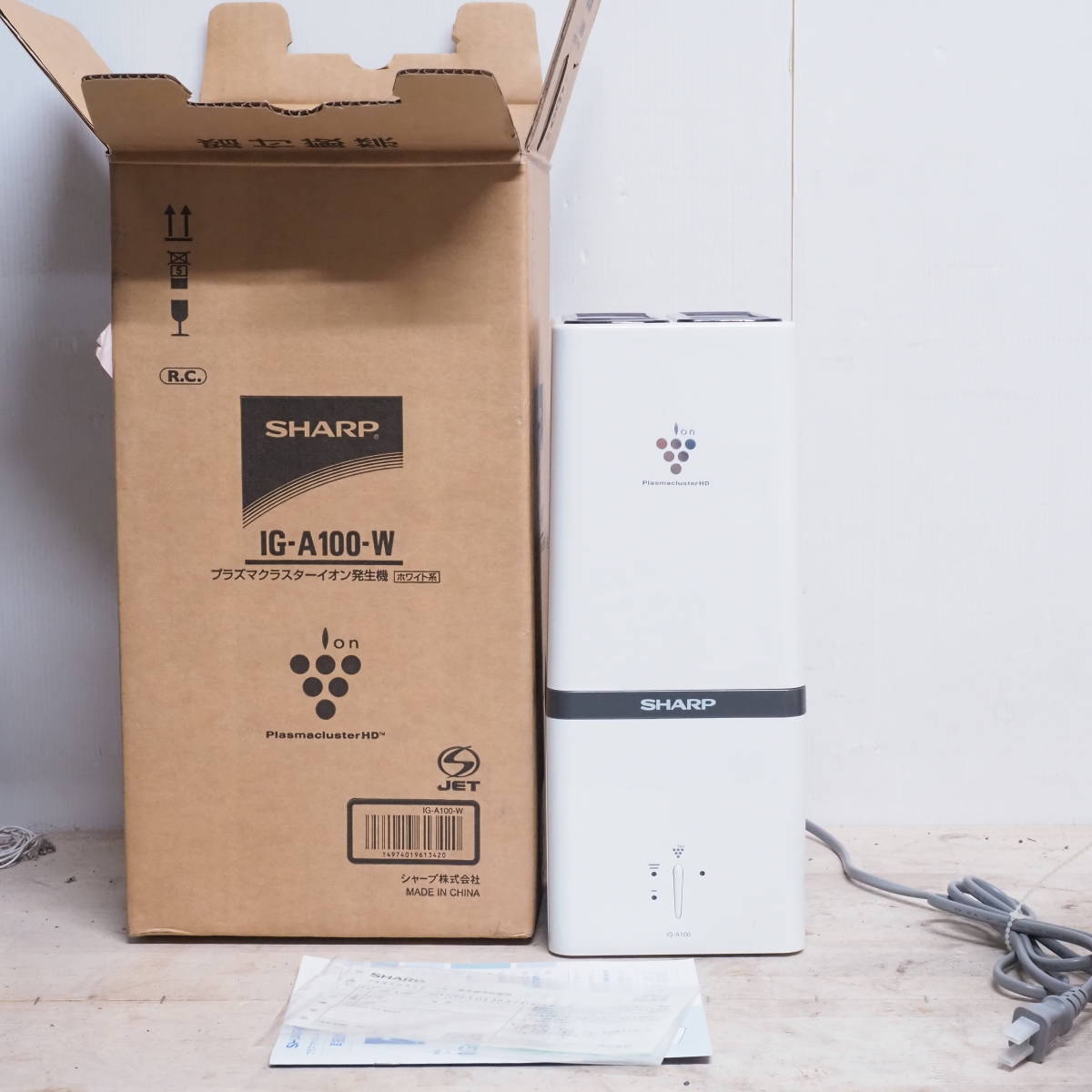 SHARP シャープ - プラズマクラスターイオン発生機 コラム： 長期