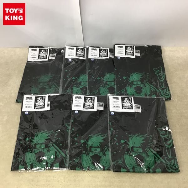 1円～ 未開封 ブルジュラ NARUTO-ナルト-疾風伝 極忍者 Ultra ninja Tシャツ はたけカカシ サイズL 7点