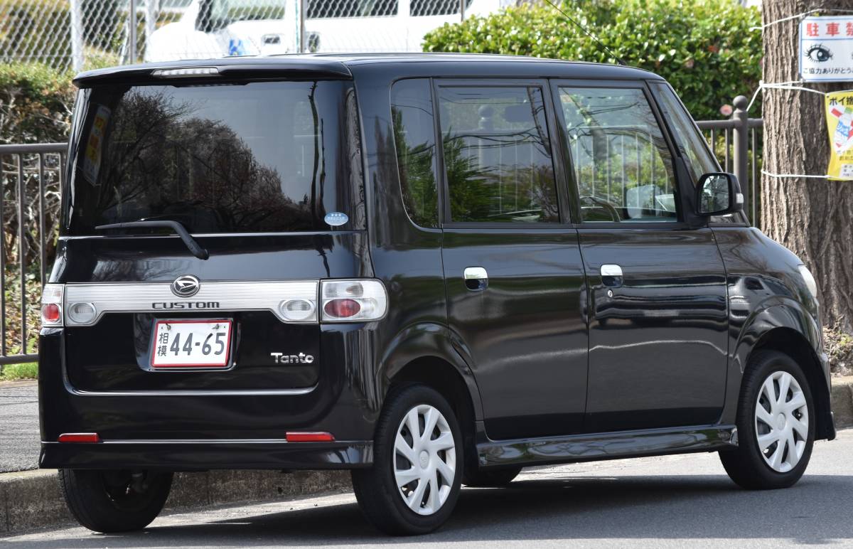 ダイハツタントカスタムL350Sダイハツアルミ車検2年付き軽自動車