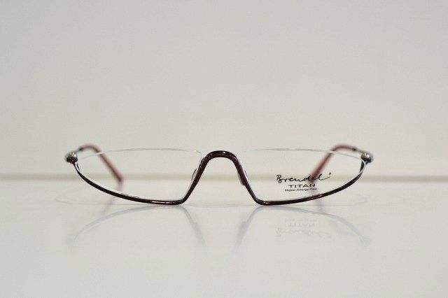 ブレンデル　BRENDEL　メガネフレーム　アンダーリム　新品未使用