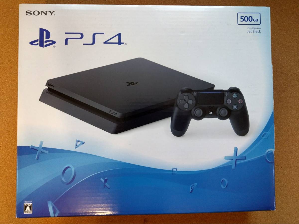 SONY PS4本体 500GB CUH-2000AB01 ジェットブラック 中古美品 500GB 0